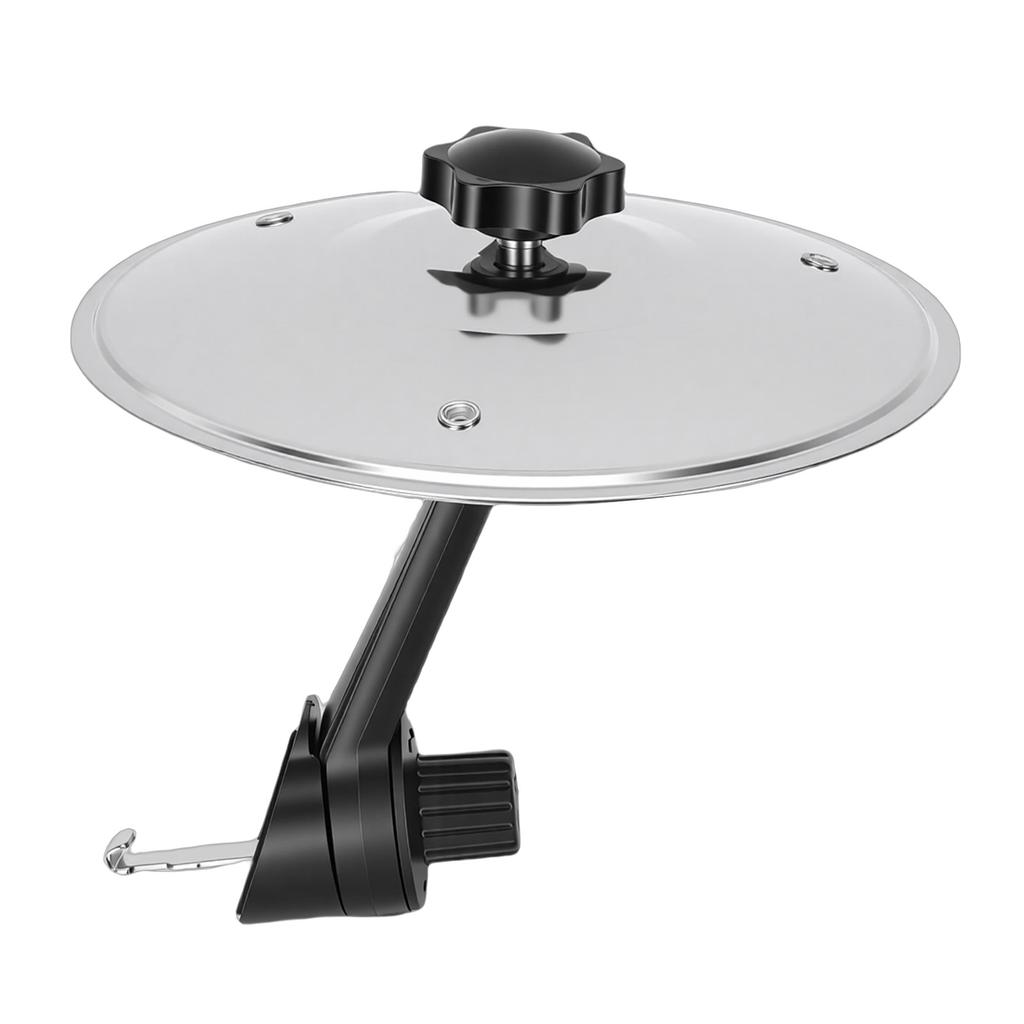 2 Pcs Car Cymbal Silver Clear Sound Small Car Crash Cymbal Air Vent Decor for Drummers Music Lovers