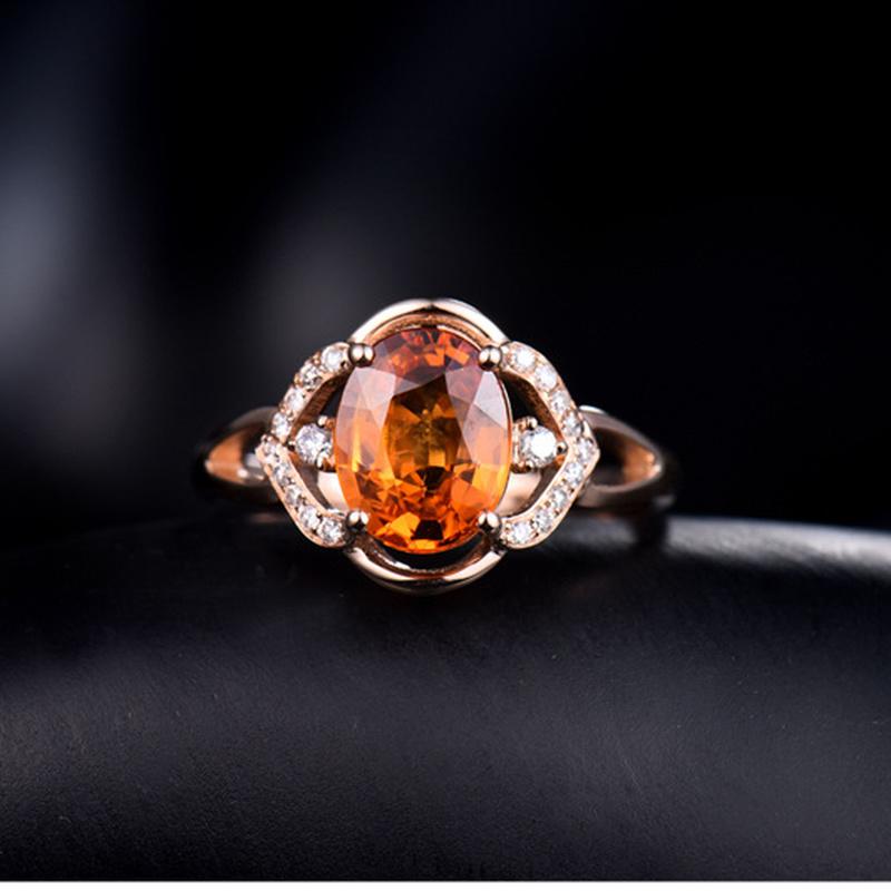 Sace Gems Классическое медное кольцо с цирконием, женское отверстие, регулируемое свадебное обещание, вечерние подарок, открытое