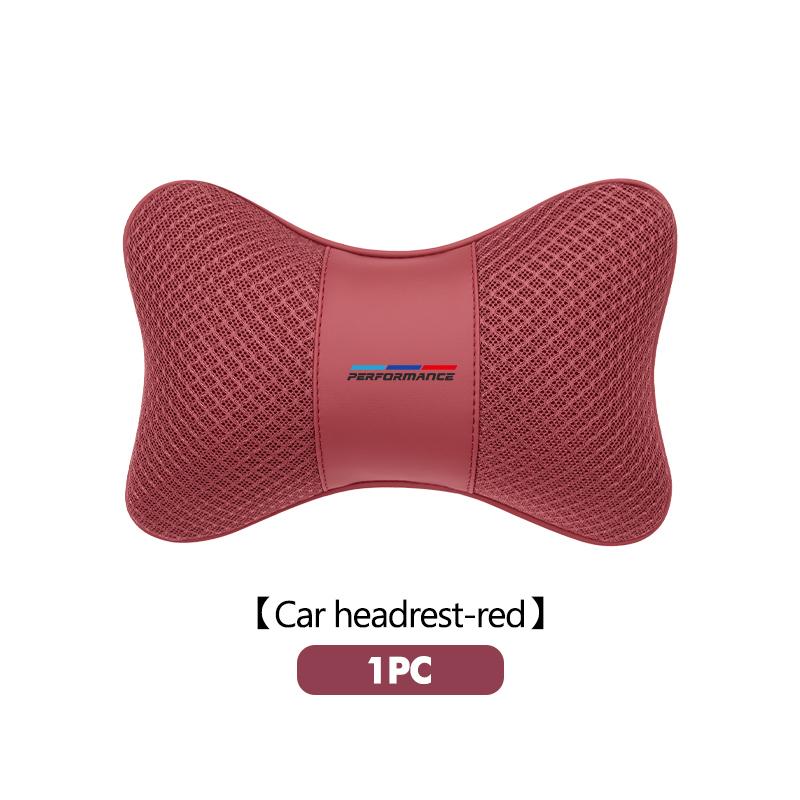 tclvr3 For BMW New Breathable Car Seat Cushion Neck support Support Headrest Pad Pillow 1 3 5 Series X1 X3 X4 X5 X7 G20 G38 F20 F39 F48