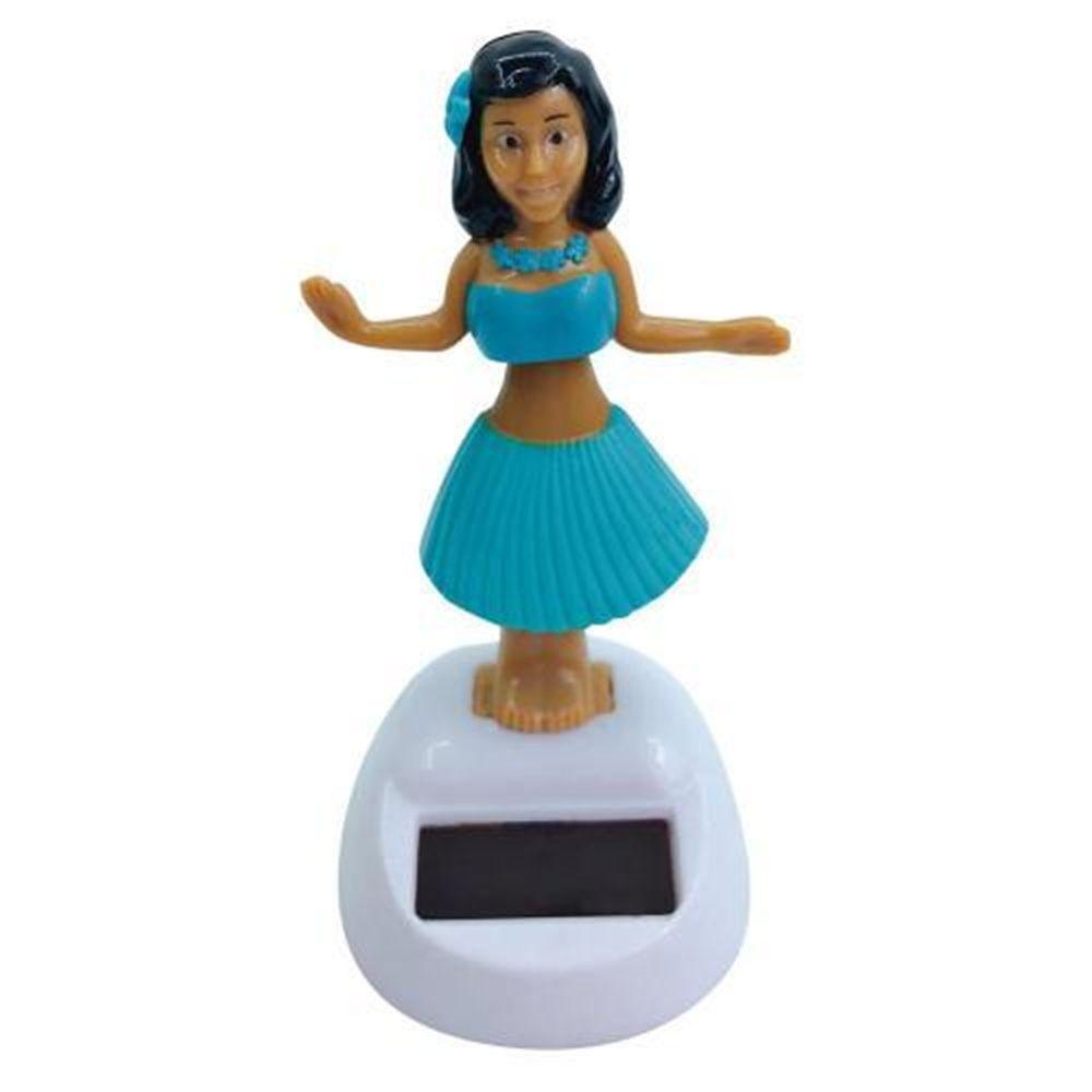 Funny Decoration Car Ornament Hawaii Swinging Girl Shaking Head Dancing Doll Solar Power Toy