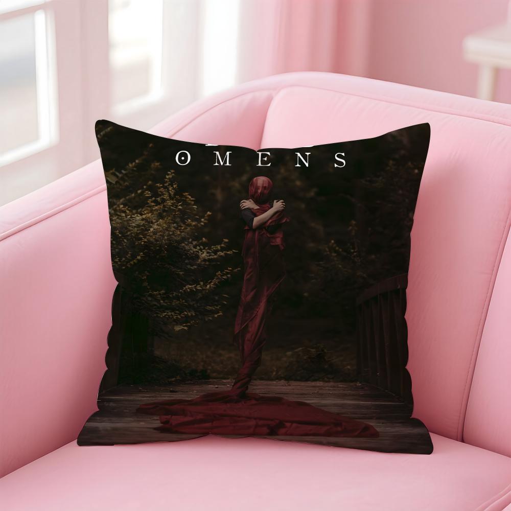 B-Bad Omens band Наволочка Удобная Двусторонняя Наволочка Идеально для Автомобиля Дивана Спальни и Многого Другого