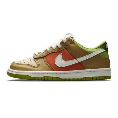 Кроссовки Dunk Low Коричневые Зеленые DV9108-711
