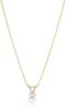 14k Yellow Gold Round Cut Diamond Necklace PDYGRD14K33KL (0.3ct K-L Color, I1-I2 Clarity)