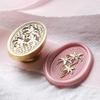 Round Wax Seal Stamp Flowers Sealing Wax Supplies Scrapbooking Sealing Wax  Gift Packaging Cards