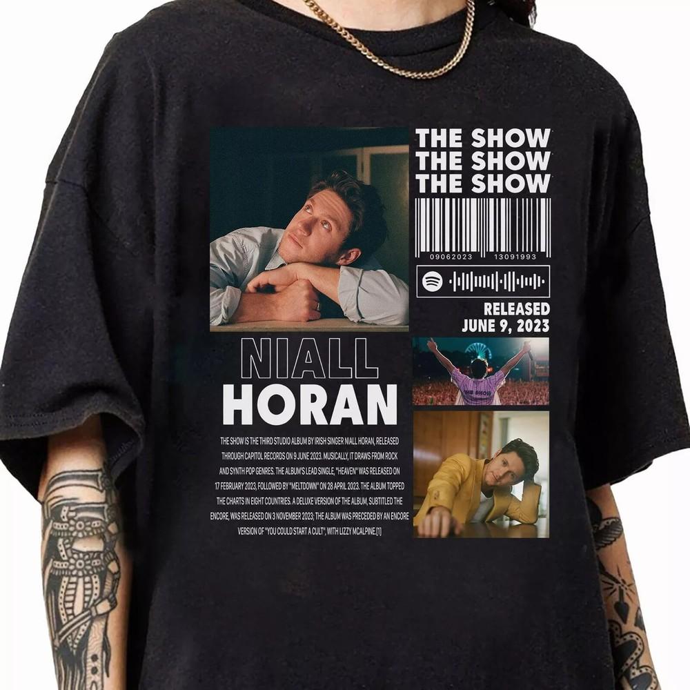 Niall Horan Vintage Merch T-ShirtThe Show Album 90s Tee The Show Tour 2024 Boot Unisex T-Shirt