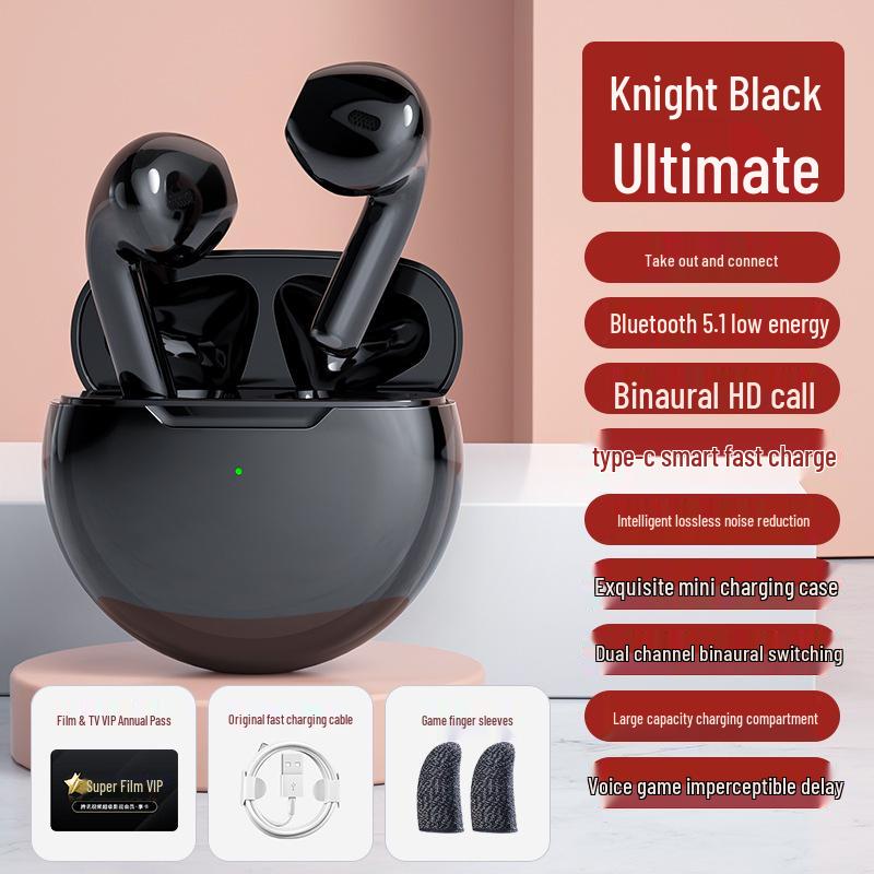 2025 Noise-Cancelling In-Ear Wireless Bluetooth Headphones with Long Battery Life