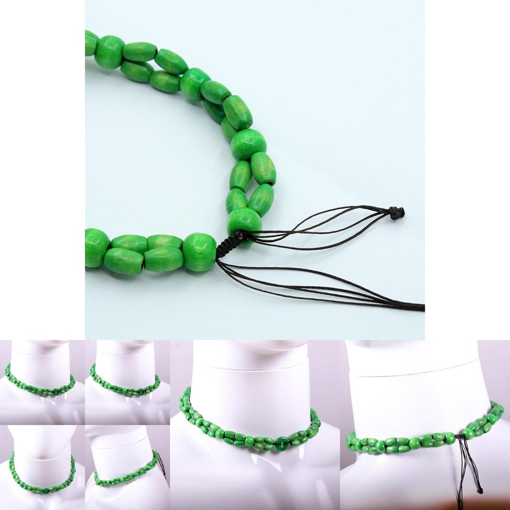 Avatar 2 Themed Pendant Chain With Woven Craft And Natural Materials For Cosplay Costumes