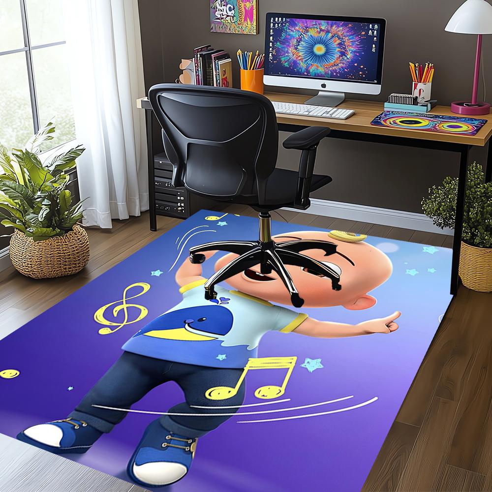 Cocomelon Printed Carpet Rug for Office Chair Living Room Bedroom Kitchen Room Decor Gifts