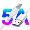 1/1.5/2 м 5А USB Кабель для быстрой зарядки Type-C Супер Кабель для передачи данных для Huawei