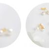 Double Size Imitation Pearl Stud Earrings Without Piercing Ear Clips