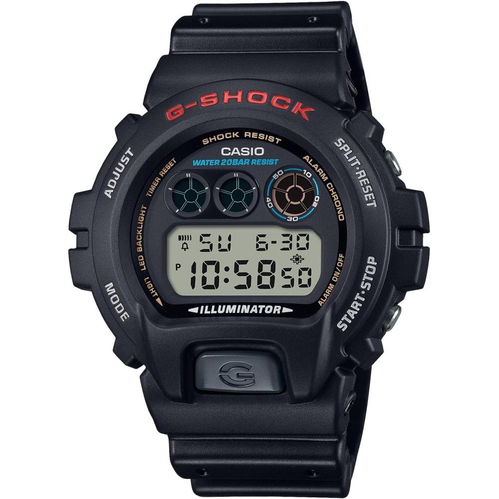 Casio Мужские часы G-Shock Черные Dw-6900u-1jf
