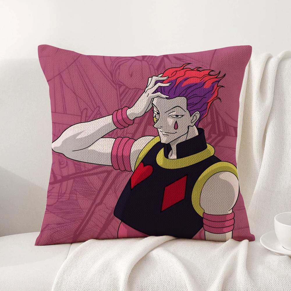 H-Hunter X H-Hunter Наволочка Летняя Прохлада Льняная Ткань Двусторонняя Печать Наволочка Диван Домашний Декор Подарок