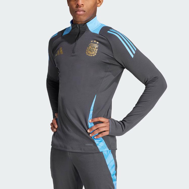 Adidas Argentina Tiro 24 Competition Top Sweatshirt Men's Carbon Black