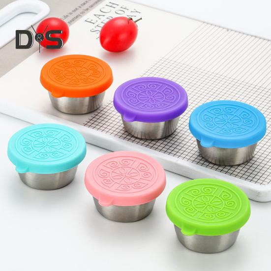 1 комплект, 40 мл, большая вместительная чашка для соуса, штабелируемая, практичная, для кемпинга, ужина, портативная чашка для соуса для салата