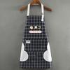 Водонепроницаемый регулируемый фартук разных стилей, легко надевать, милый кухонный фартук для детей