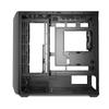 Корпус ПК Sharkoon Micro-ATX MK3 RGB Черный, Совместим с задними разъемами, Поддерживает 11 вентиляторов, Совместим с материнскими платами Micro-ATXMini-ITX, Включает 4 x