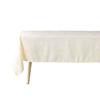 Nappe - Arti - 140 X 300 Cm - Beige/or - Polyester Jacquard - Imprimé Métallisé