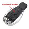 433MHz 3 Buttons Keyless Uncut Flip Remote Key Fob for Mercedes Benz Year 2000+ NEC&BGA Control