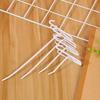 10Pcs Reusable Net Panel Hooks Universal Storage Hook Display Panel Shelf Hook  Door Key