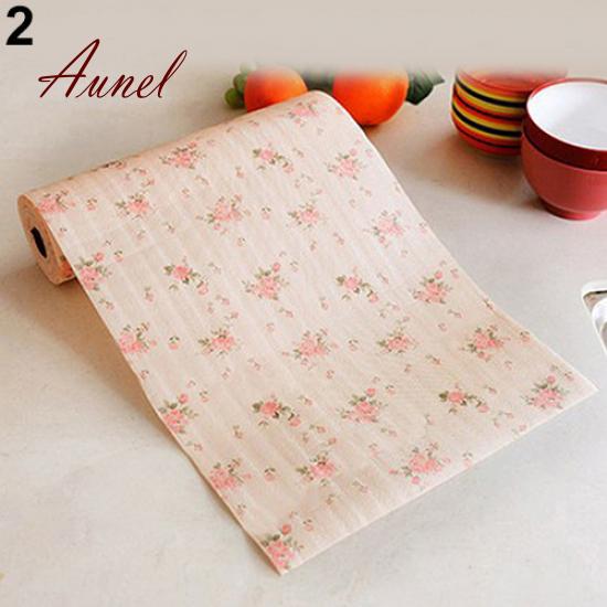 Бумажно-пленчастый коврик для полок холодильника или кухонных тумб