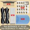 Подходит для ( ECOVACS YEEDI Y1 PLUS / Y1 PRO PLUS ) Запчасти Основная Боковая Щетка HEPA Фильтр Тряпка для Швабры Пылесборник Аксессуары Замена