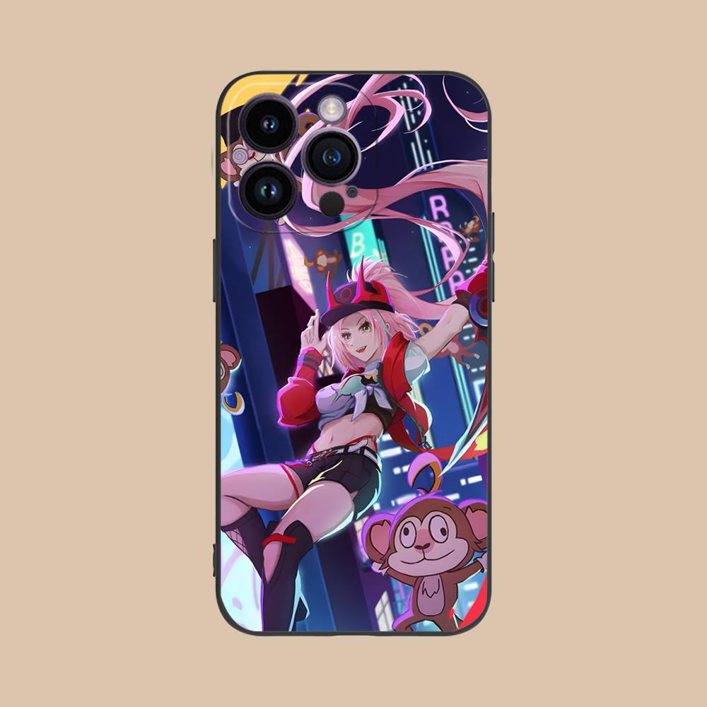 HSR Rappa Матовый ТПУ Чехол для Мобильного Телефона для iPhone 17 16 15 14 13 12 11 X XR XS 8 7 Air Pro Max Plus Mini Цветной Чехол