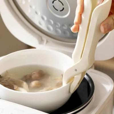 Новые силиконовые многофункциональные зажимы для чаши с защитой от ожогов, термостойкие щипцы с нескользящим покрытием, ручки для посуды