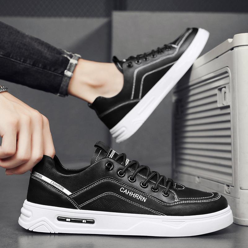 Супер кожаные кеды мужские белые кеды повседневные мужские кеды модные кеды студенческие школьный сезон обувь на четыре сезона