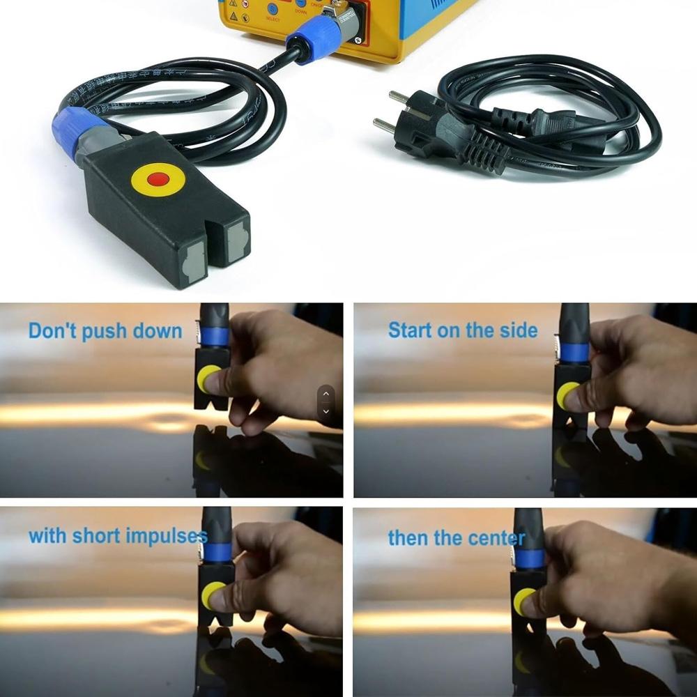 Auto Body Paintless Dent Repairs Machine Portable Removal Induction Heating Equipment Car Metal Plate Dents Restore Pulling Tool