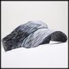 Running UV CZ924 [White Fang] Cap, Sports, Protection, Breathable, Simple, Outdoor, Men's, Women's, (Black)