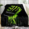 Monster Drink Blanket Flannel Throw for Sofa, Indoor, Camping, Living Room, Office, Chair, And Bed Soft Birthday Gift
