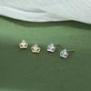 Exquisite Love Crown Earrings for Women Ins Sweet Princess Style Cute Little Earrings