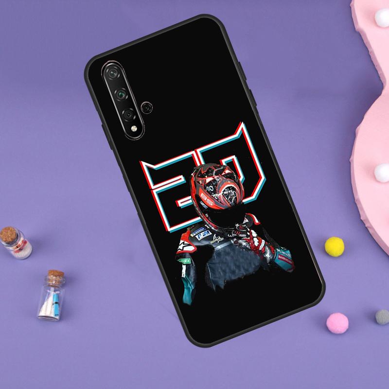 Fabio Quartararo 20 Funda For Huawei Nova Y91 Y90 Y70 Y60 Y61 9 10 SE 11i 8i 7i 3i 5T P30 P40 Lite P60 Pro Case