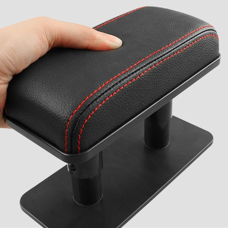 Подлокотник автомобиля, поддержка левого локтя, универсальная регулируемая подушка против усталости, снимает усталость рук водителя