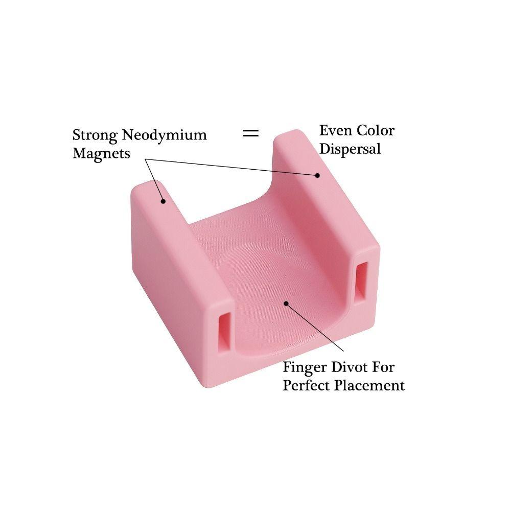 Креативный противоскользящий разделитель для пальцев ногтей, грязезащитный, многоразовый, портативный, 5D инструмент для DIY ногтей для нанесения лака