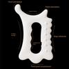 Resin Facial Gua Sha Massage Board Reduce Fat Scraper Board Full Body Scraping Plate  Gift