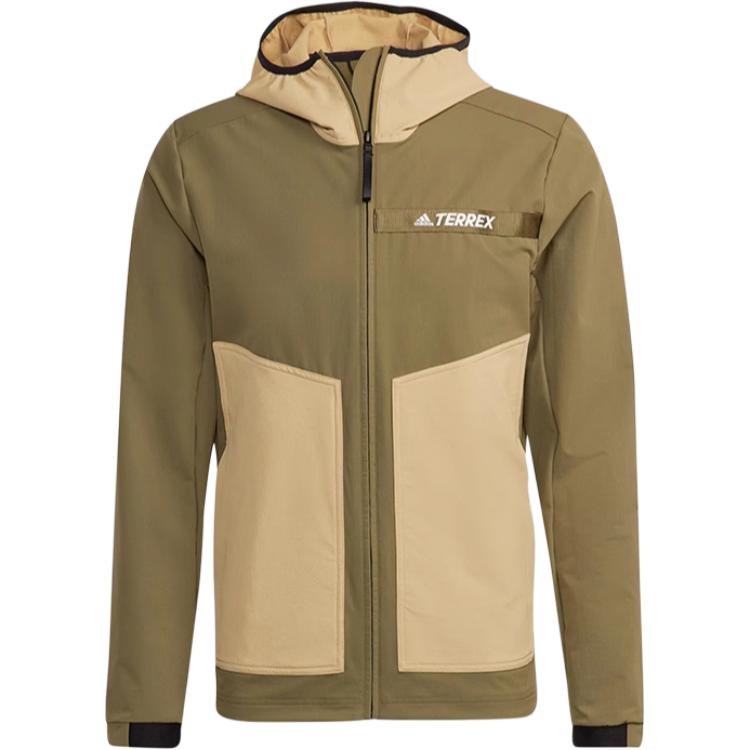 adidas Куртки и пальто Terre Мужские Желтый GQ2908