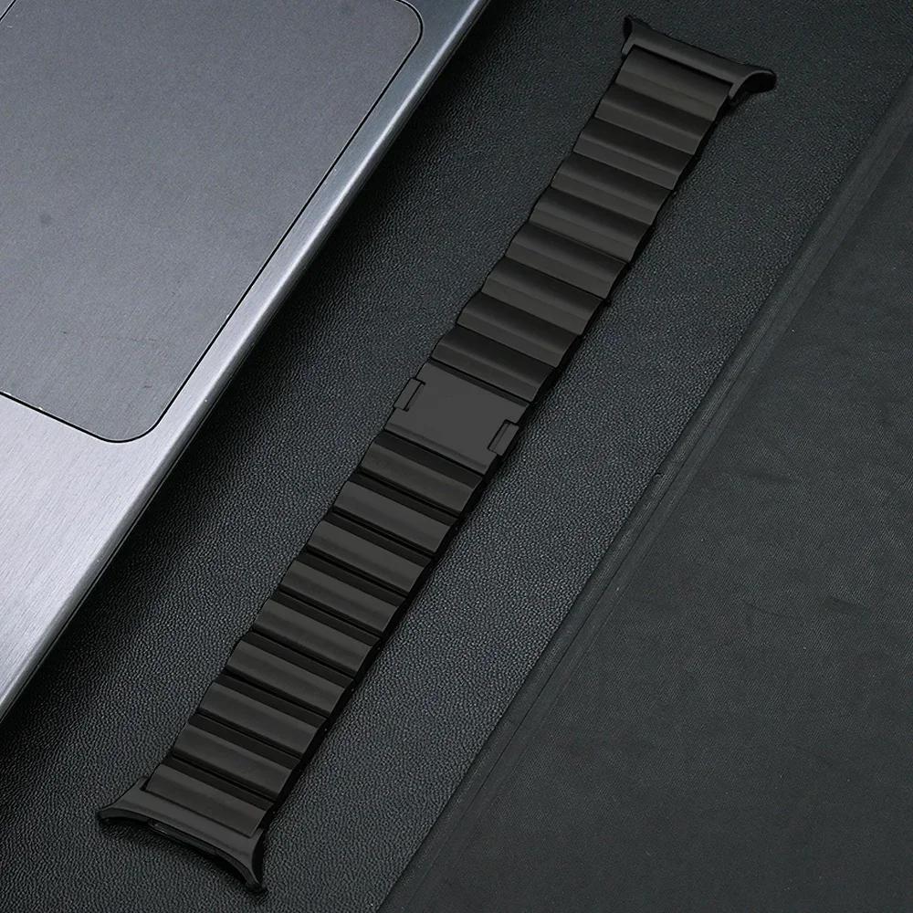 Металлический титановый ремешок для Samsung Galaxy Watch Ultra 47 мм Магнитная петля для GALAXY WATCH ULTRA 47MM Роскошный деловой браслет