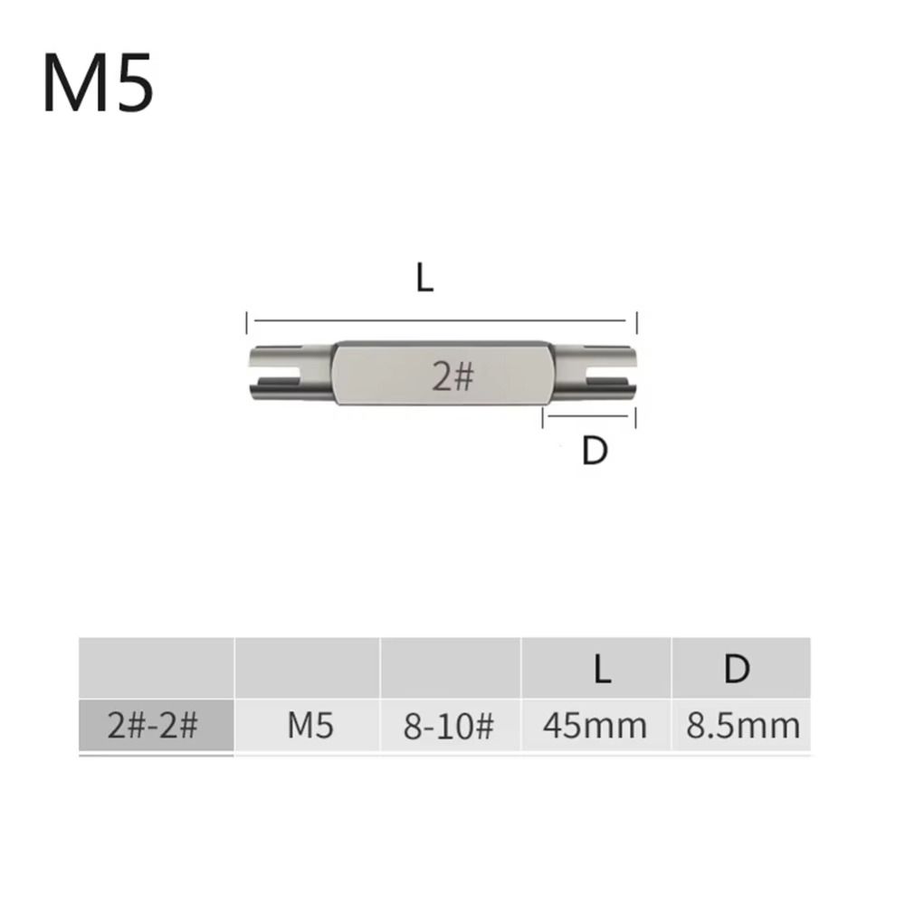 Hex Double Head Screw Remove Tools Multifunctional Broken Tap Extractor Water Faucet