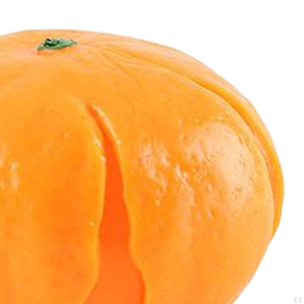 Fidget Novelty Relaxing Toy Child Tricks Props Soft Peeled Oranges Fruit Hand for