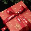 Christmas Kraft Wrapping Paper Christmas Elements Collection Double Sided Wrapping Paper Christmas Gift Box Decoration