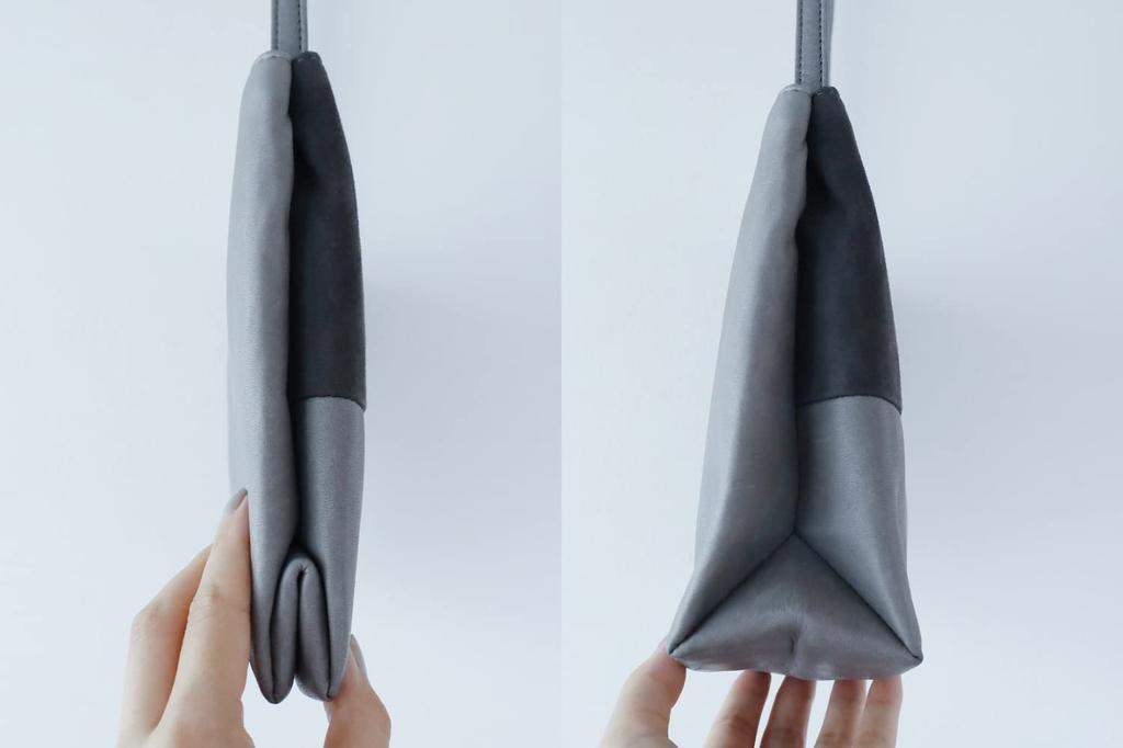 [drip] Adjustable Strap Length Bag for Everyday Use [HIBI] (gray)