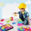Chaojibao 1 Piece Squishy Toy Tetris Push Pop Bubble Stress Relief Toy Bubble Sense Combination Decompression Goods Stress Relief Intelligence