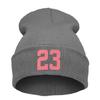 European and American New 23 Knitted hat  Street dance beanie Beanie winter hat