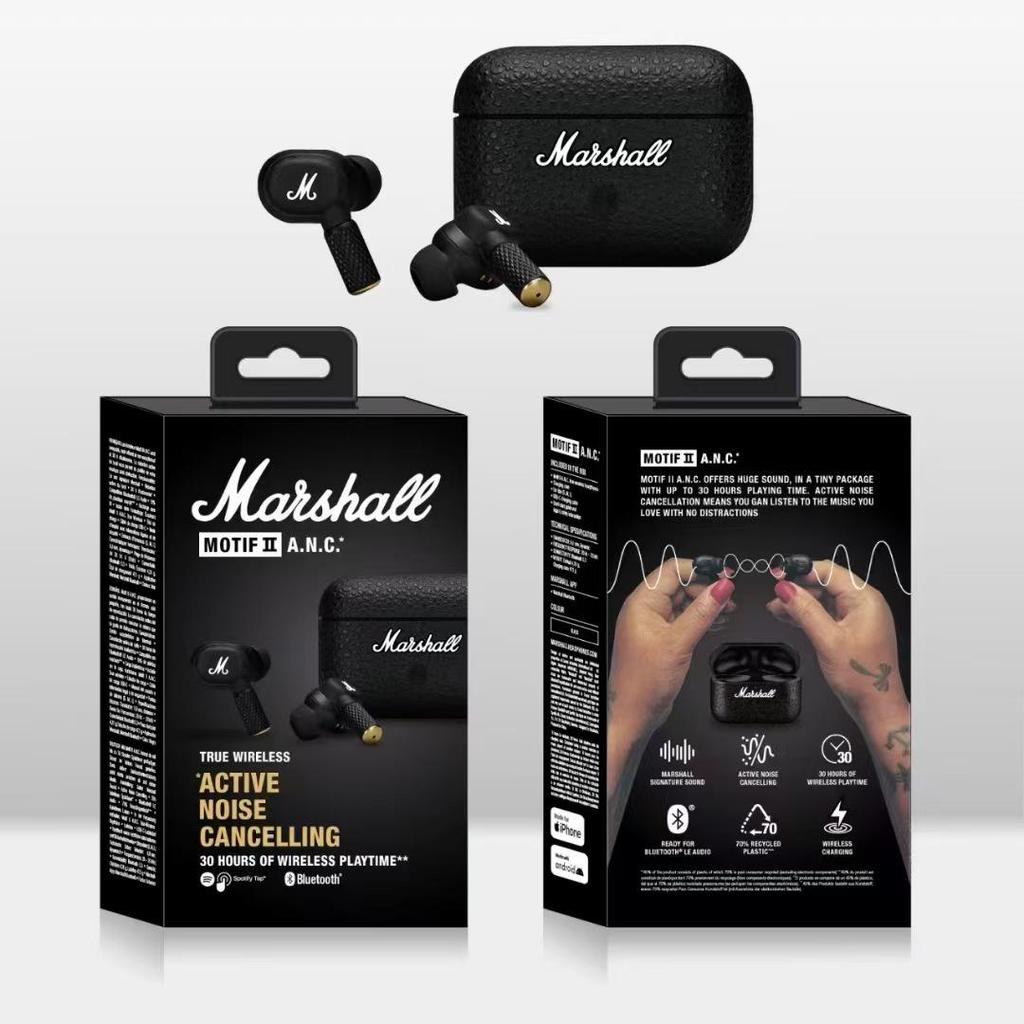 Marshall MINOR ANC Wireless Bluetooth In-Ear Sports Noise-Canceling Earphones