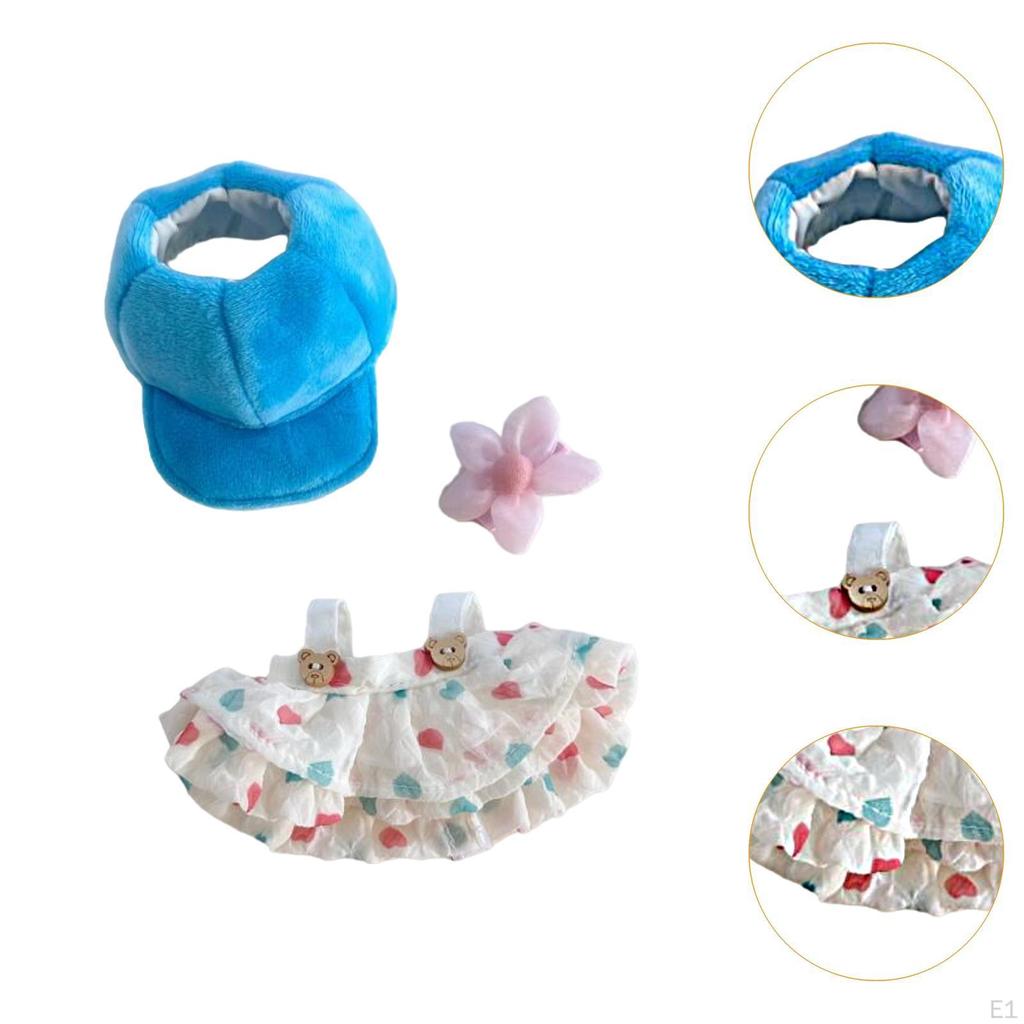 17cm Doll Clothes Set Cute Suit,Doll Accessories,Girl Clothing for Girls