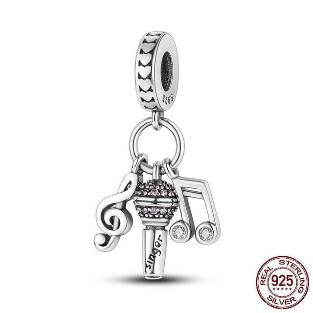 The New Pendant Beaded Charms Fit Bracelet 925 Sterling Silver Women DIY Fine Jewelry