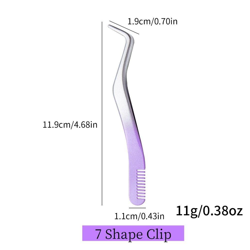 Пинцеты для наращивания ресниц из нержавеющей стали, зажим-плоскогубцы для наращивания ресниц, захват для мелких предметов