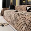 Tie Dying Chenille Sofa Cover Full Coverage Non-Slip Couch Protector 2025 All-Season Universal Couch Camping Blanket Dust Guard