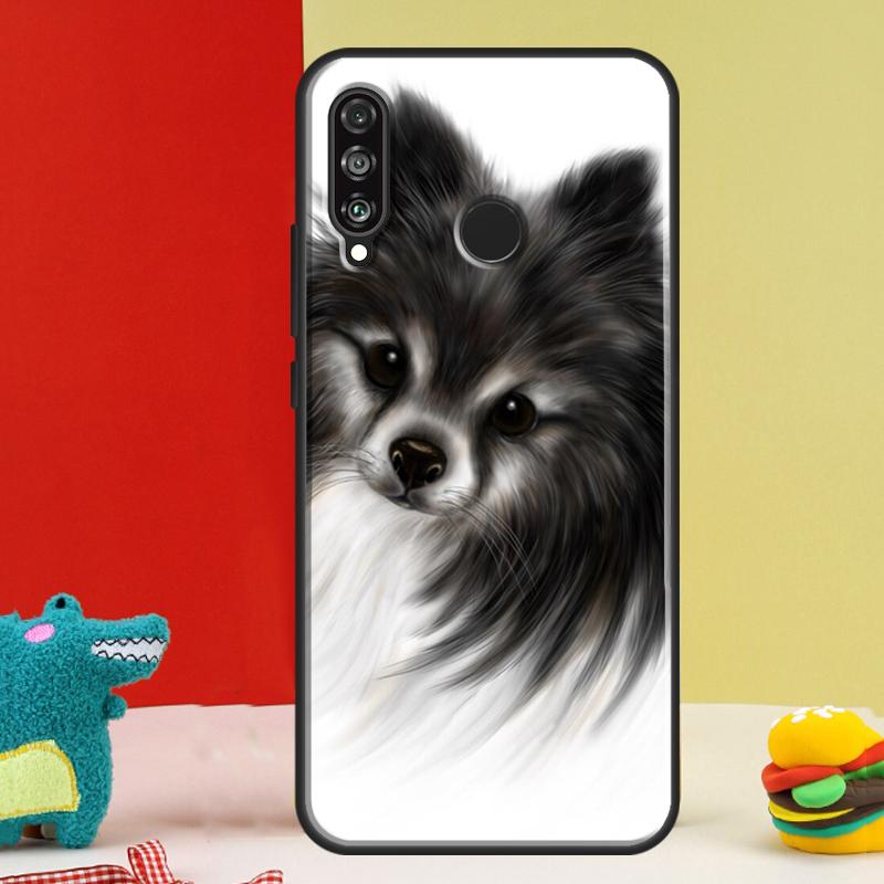 Чехол для телефона Huawei Nova Y91 Y90 Y60 Y70 Y72 Y61 9 10 SE 12i 12s 11i 5T P60 Pro P20 P30 P40 Lite с изображением собаки породы Померанский шпиц